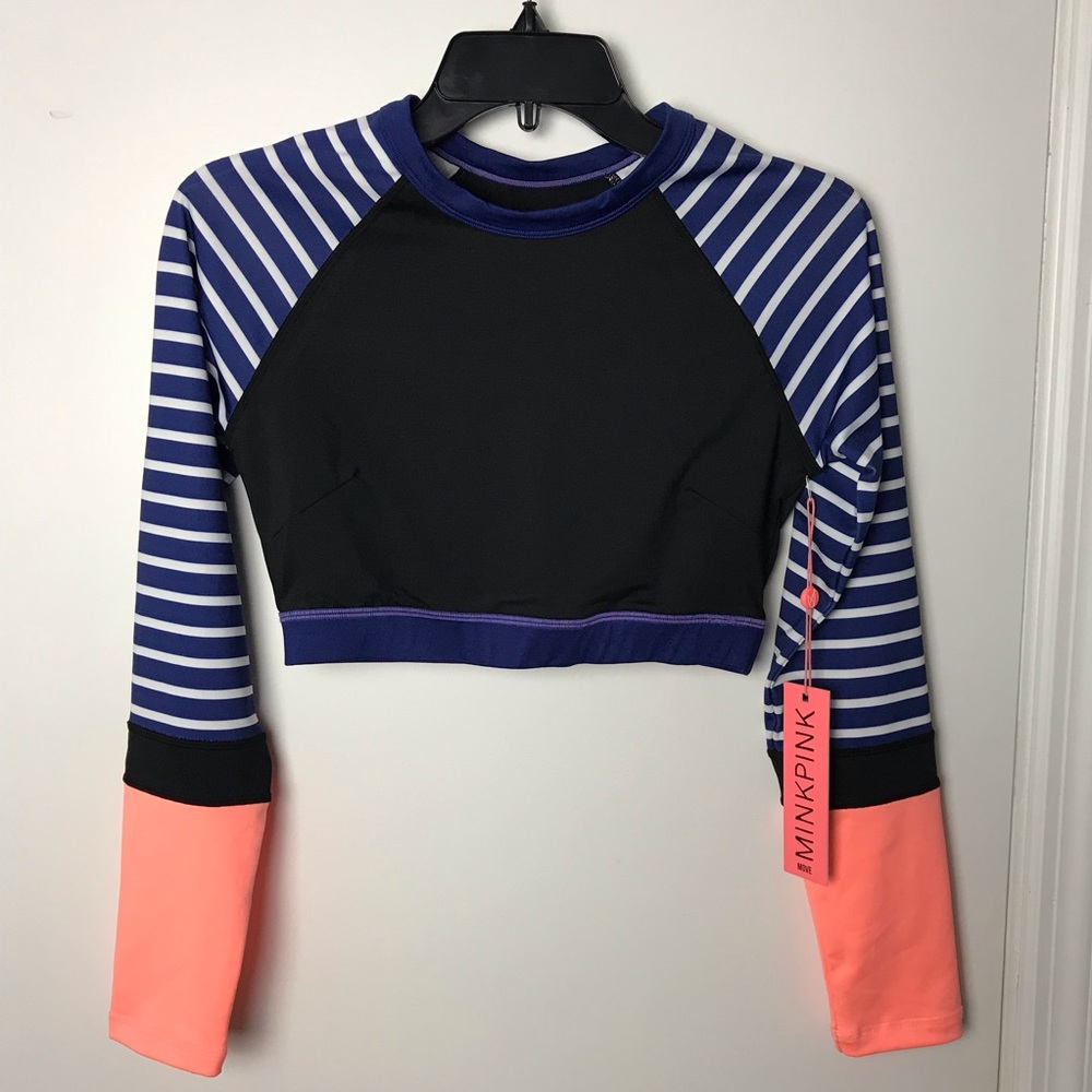 MINKPINK workout crop top for women. Size Small.